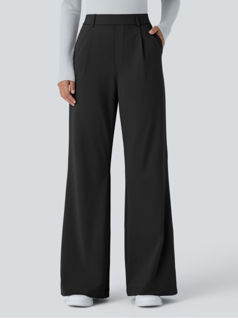 HALARA Boot Cut Wide-Leg Pants